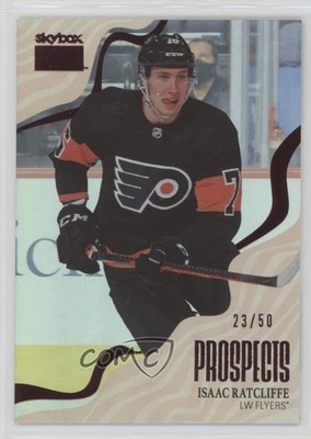 2022-23 Skybox Metal Universe Star Rubies 23/50 Isaac Ratcliffe Rookie RC nd3