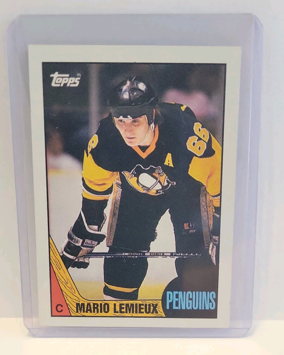 1987-88 Topps - #15 Mario Lemieux