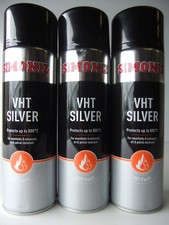 3x Simoniz Motorcycle Paint Silver Engine Case Cylinder Paint Honda Yamaha KTM