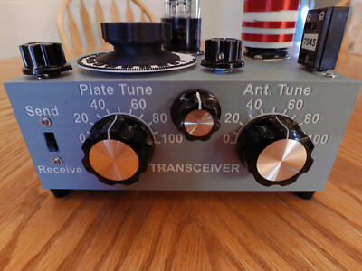SCHEMATIC ONLY 80/40/30 METER QRP CW BATTERY POWERED HAM RADIO TRANSCEIVER