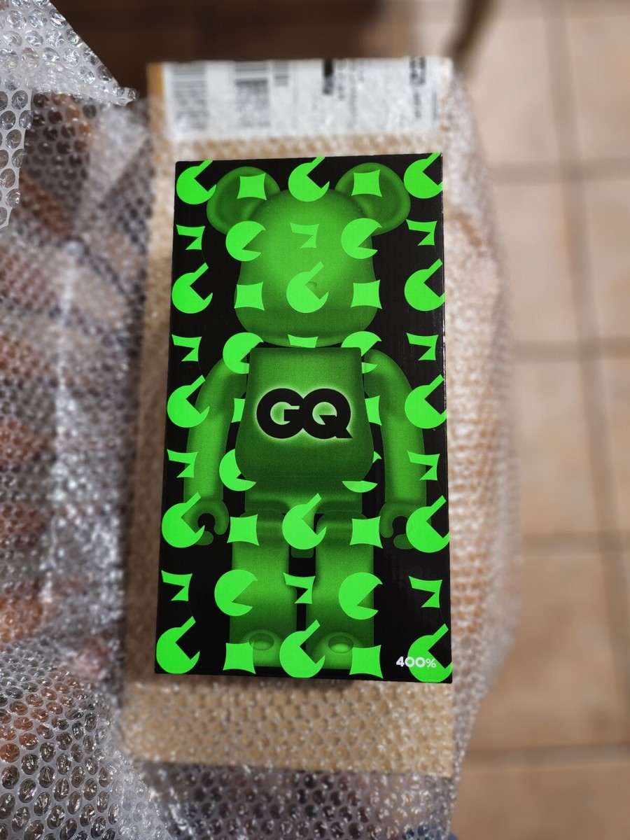 MEDICOM TOY - BE@RBRICK GQ 400％ medicom toy GQ shop GQ 400% Bearberick Medicom Toy Be@rbrick Lights Up | eBay