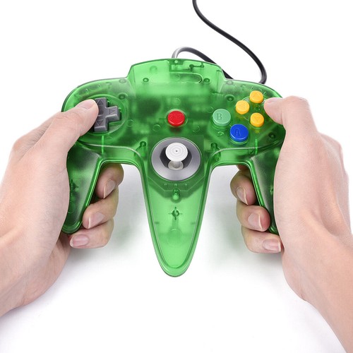 For Windows PC Linux Raspberry Pi Wired N64 USB Controller Gamepad Joystick AU - Picture 28 of 78