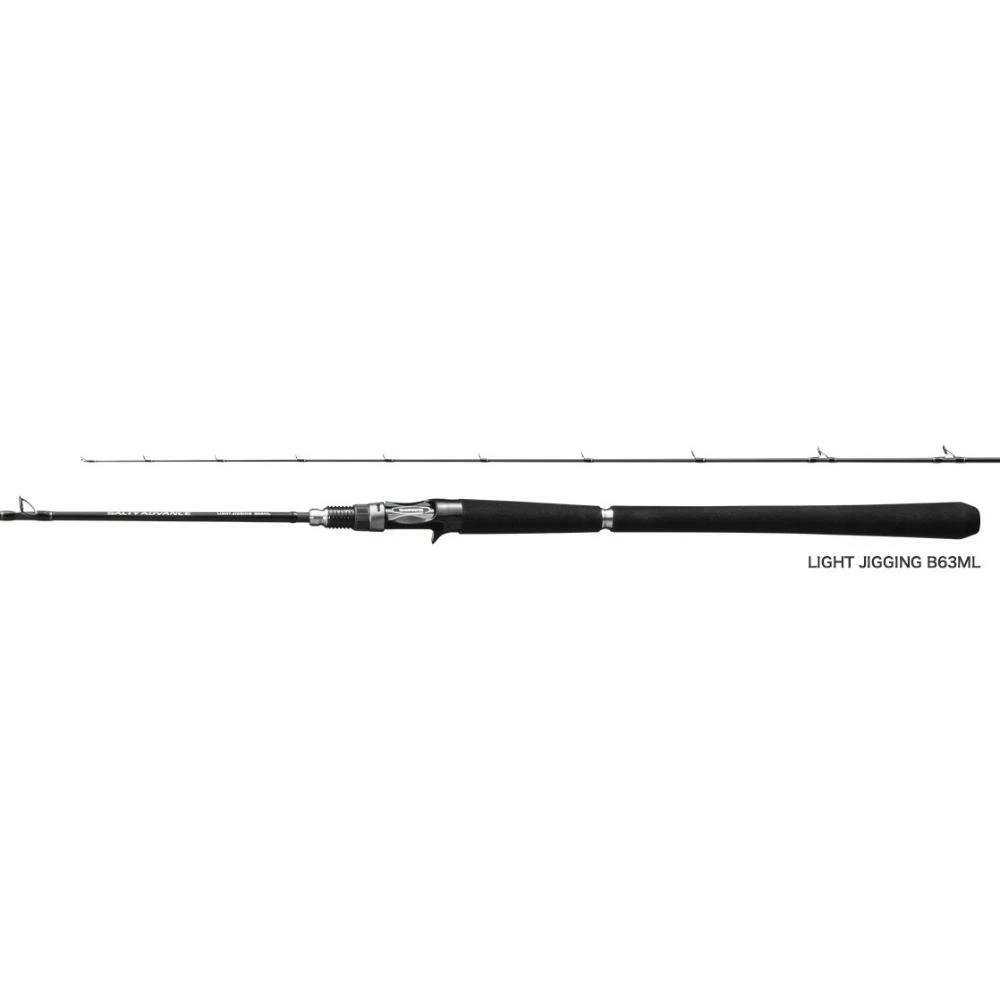 Shimano SALTY ADVANCE LIGHT JIGGING-B63ML Baitcasting Rod