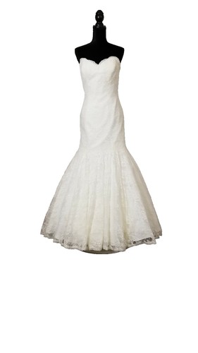 open lace back dress Halle Strapless Dress - Dusty Pink