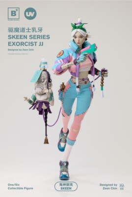 AUF LAGER Underverse Skeen Series Exorcist JJ 1/6 Actionfigur Sammlermodell 