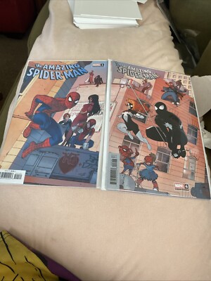 AmazingSpiderman#1 Bengal Variants 1st&6th CoversConnectingCoversSet MARVEL