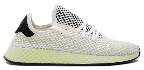 adidas deerupt runner white & core black