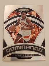 Scottie Barnes - 2022-23 Panini Prizm Dominance Prizms Silver Insert Card