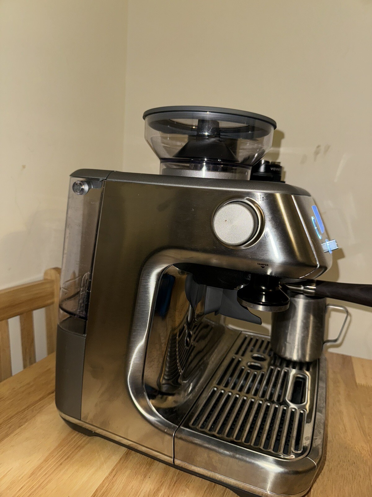 Sage The Barista Pro SES878BSS Coffee Espresso Machine Brushed