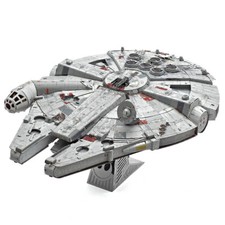 Fascinations Serie Premium Star Wars Halcón Milenario 3D Metal Tierra Modelo Kit