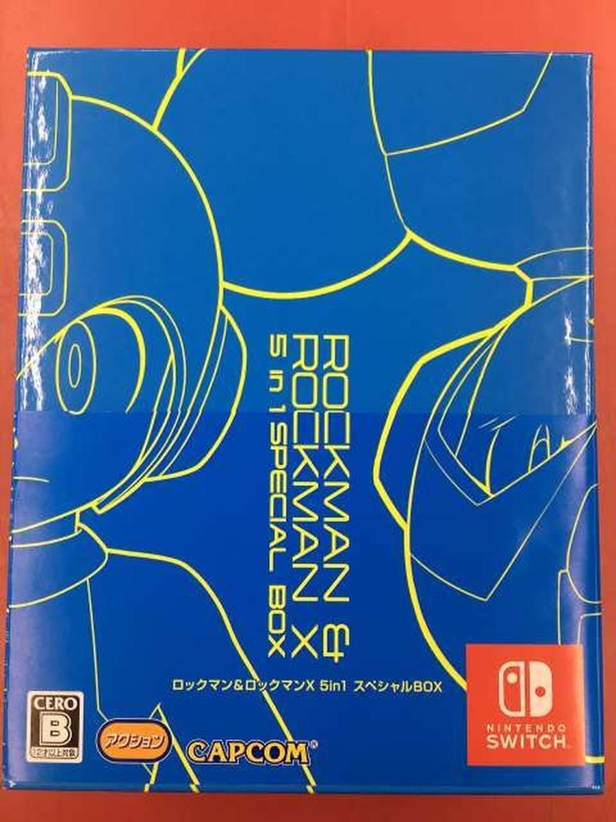 Nintendo Switch Rockman & Rockman X 5 in1 Special Box used | eBay