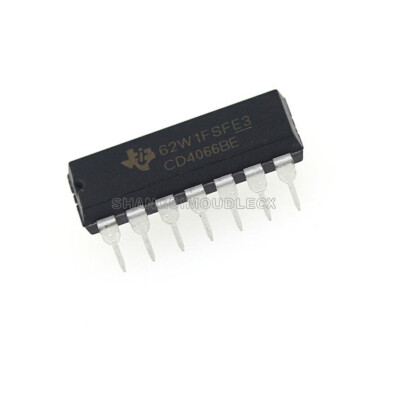10PCS CD4066 TI DIP-14 CMOS QUAD BILATERAL SWITCH NEW IC
