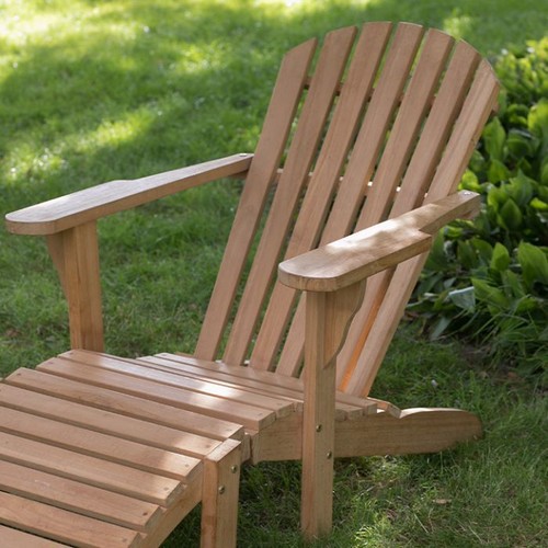 Gartenliege Woodie Gartenlounger inkl. Kissenauflage Teakholz - Bild 9 von 9