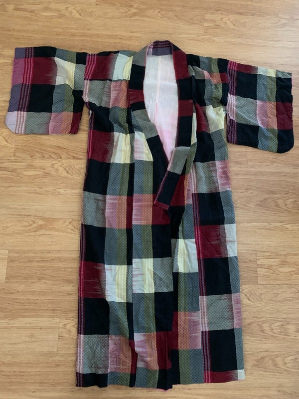 Kimono Satin Long Robe One Size Fits All Silk Like
