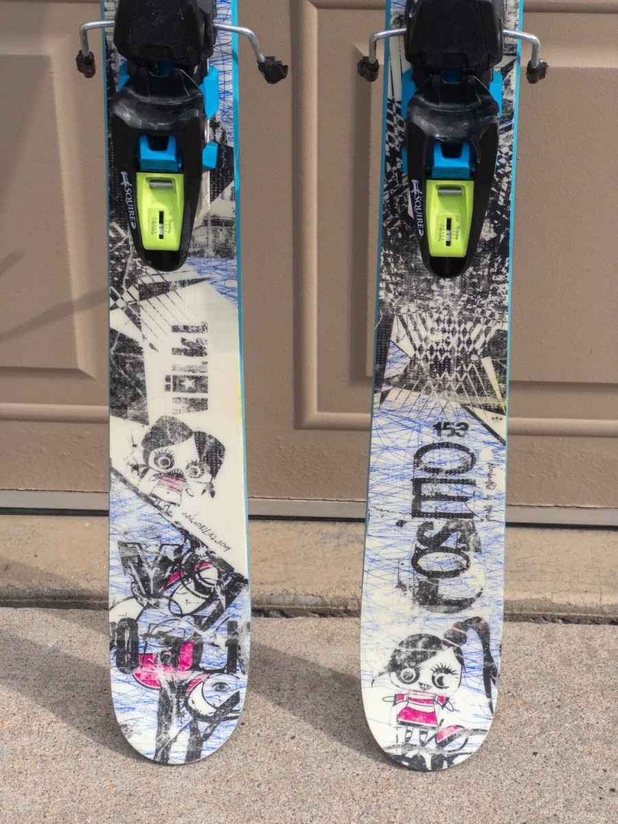 Volkl Cosmo Women's 153cm Skis All-Mountain with Marker Squire 11