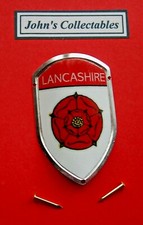COLLECTABLE LANCASHIRE WALKING / HIKING STICK BADGE / MOUNT LOTM NEW IN PACKET