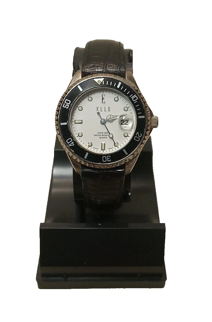 Caso de Plata Relojes de pulsera analógico ELLE