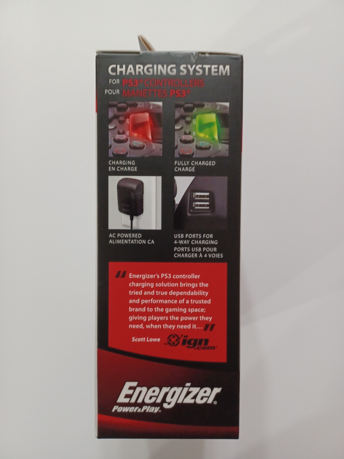 Playstation 3 PS3 Energizer Power & Play Controller Charging Station NEW IN BOX eBay