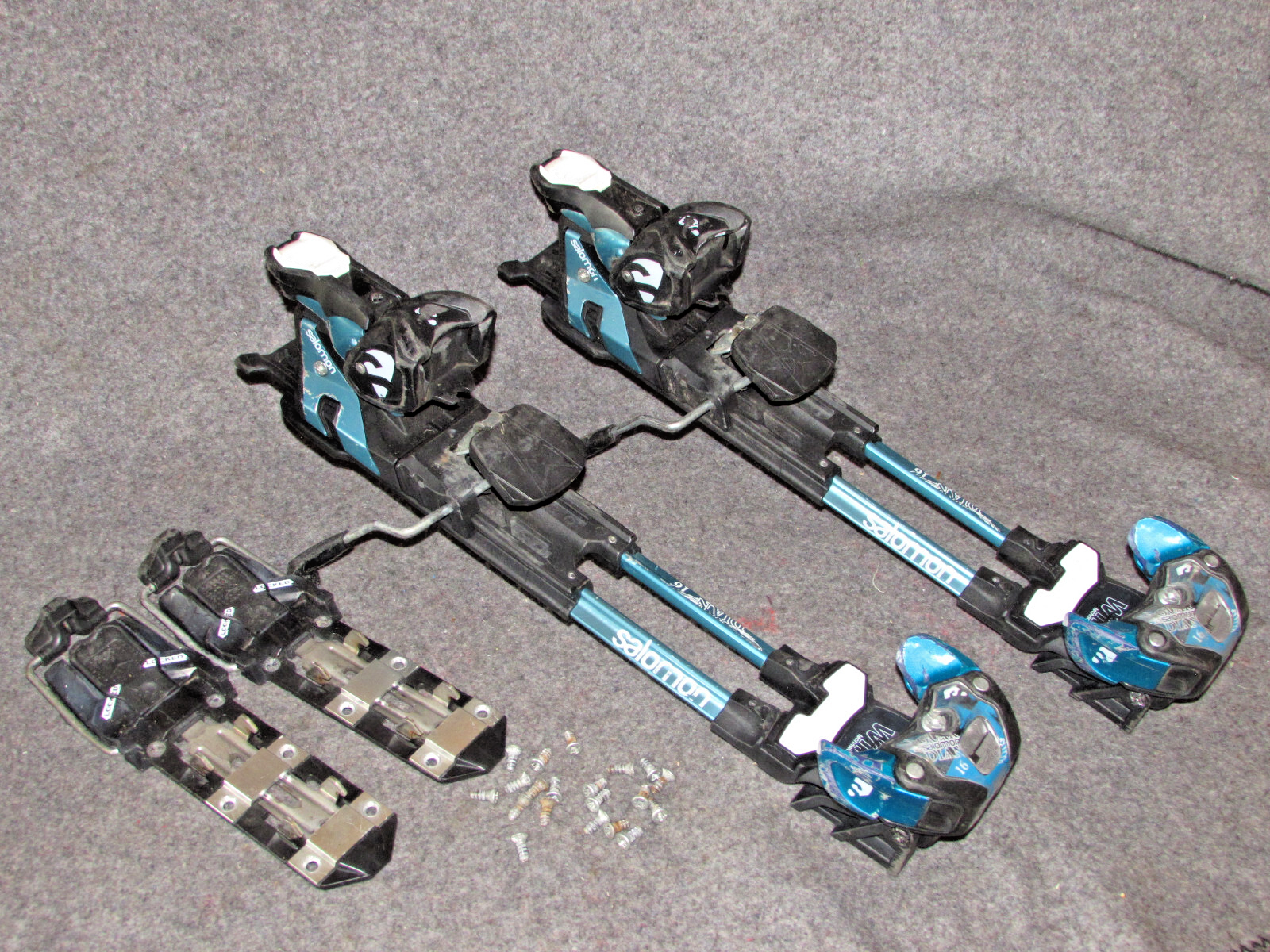 Attacchi sci Salomon GUARDIAN 16 Alpine Touring AT taglia SMALL larghezza freno 115 mm ~