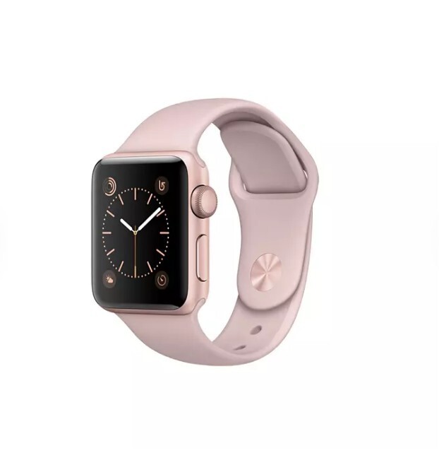Apple Watch Series 1 38mm Rose Gold Aluminum Case with Pink Sand  