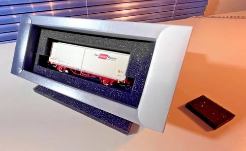 14841, 2ach. Schiebewandwagen, "RailCargoAustria", ÖBB, Ep. V, 1:120, TT, Tillig | Zustand: Gebraucht