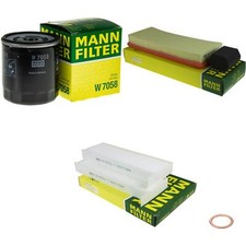 MANN-FILTER Inspektionspaket Filterset für Opel Grandland X 1.2 Combo 75 X19