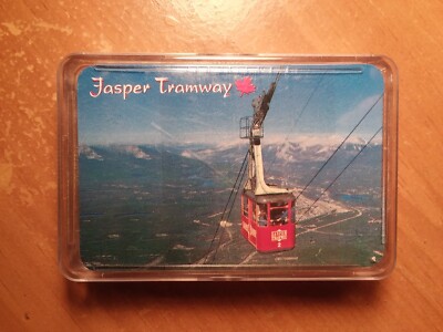 Jasper Tramway Canada Rockies Playing Card Deck - Tourist Souvenir - Jewel Case
