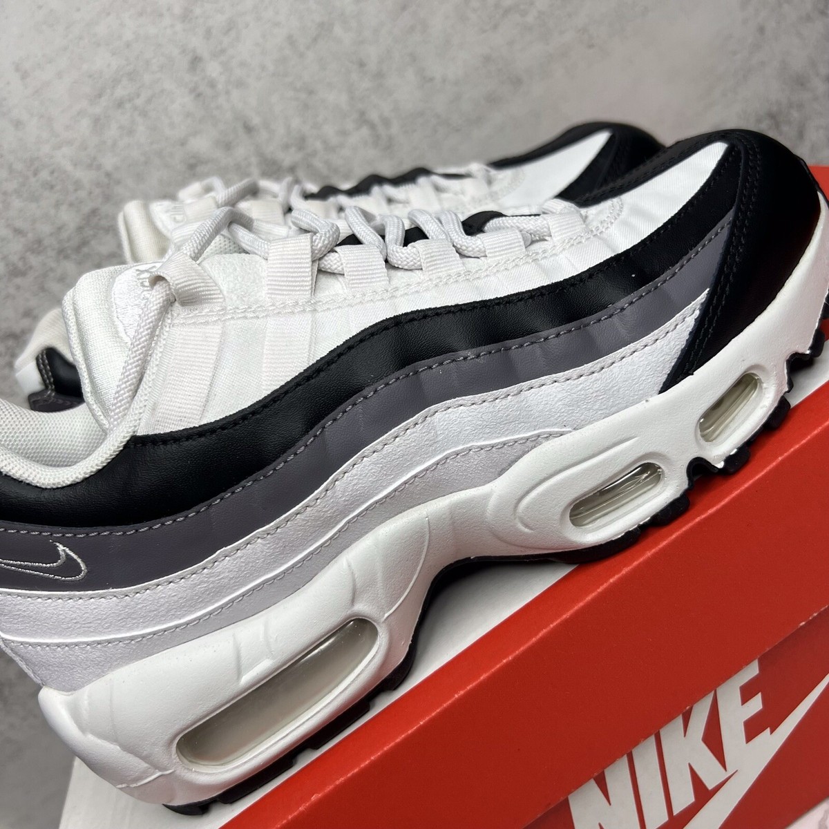 Sale! かわいい!精悍!☆WMNS NIKE AIR MAX 95 'White, Black' Nike Air Max 95 Womens Size: 6.5 Rare/ Limited | eBay