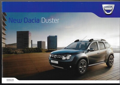 Dacia Duster 2015-2016 UK Market Sales Brochure Access Ambiance Laureate Prime