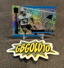 Brian Burns 2019 Unparalleled Football Fireworks /5 Rookie RC Panthers