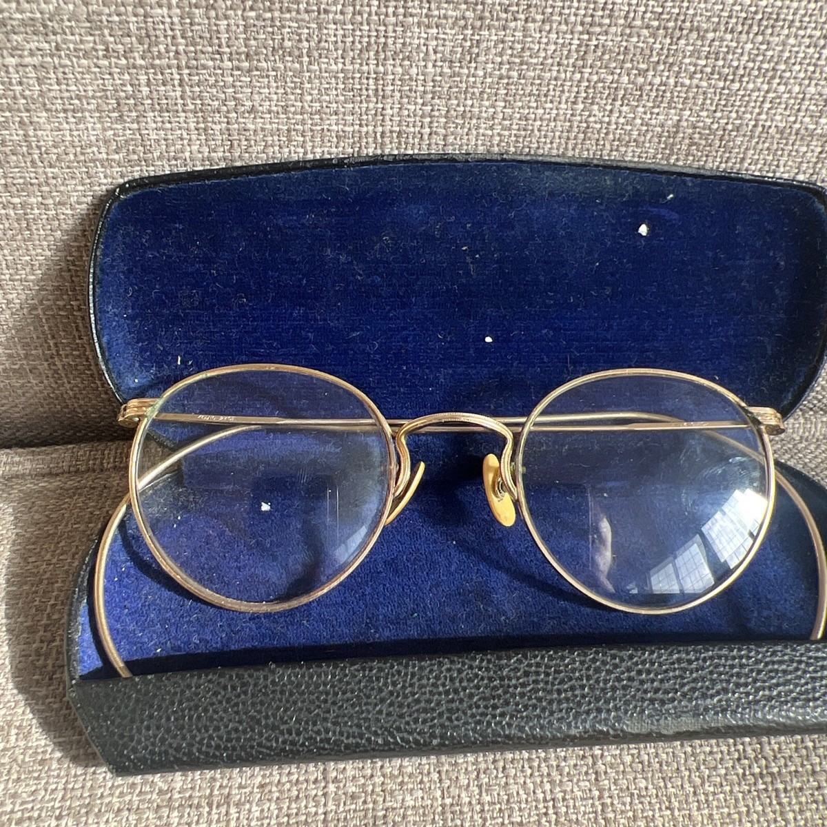 Vintage Full Rim Eyeglasses Antique 1/10 12K GF Fulvue Glasses | eBay