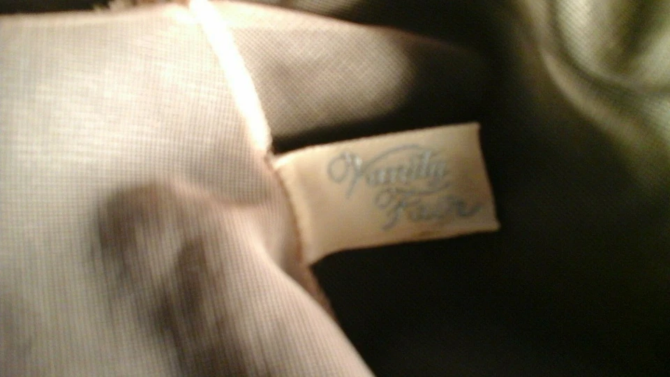 DE COLECCIÓN AÑOS 50 VANITY FAIR 34 S BABYDOLL CAMISÓN CAMISÓN PEIGNOIR CONJUNTO BATA NEGRO  Foto 3 de 4