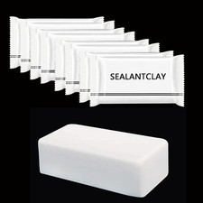 Pack of 8 White Seal Putty Waterproof Duct Seal Repair Sealing Clay, Quick Me...