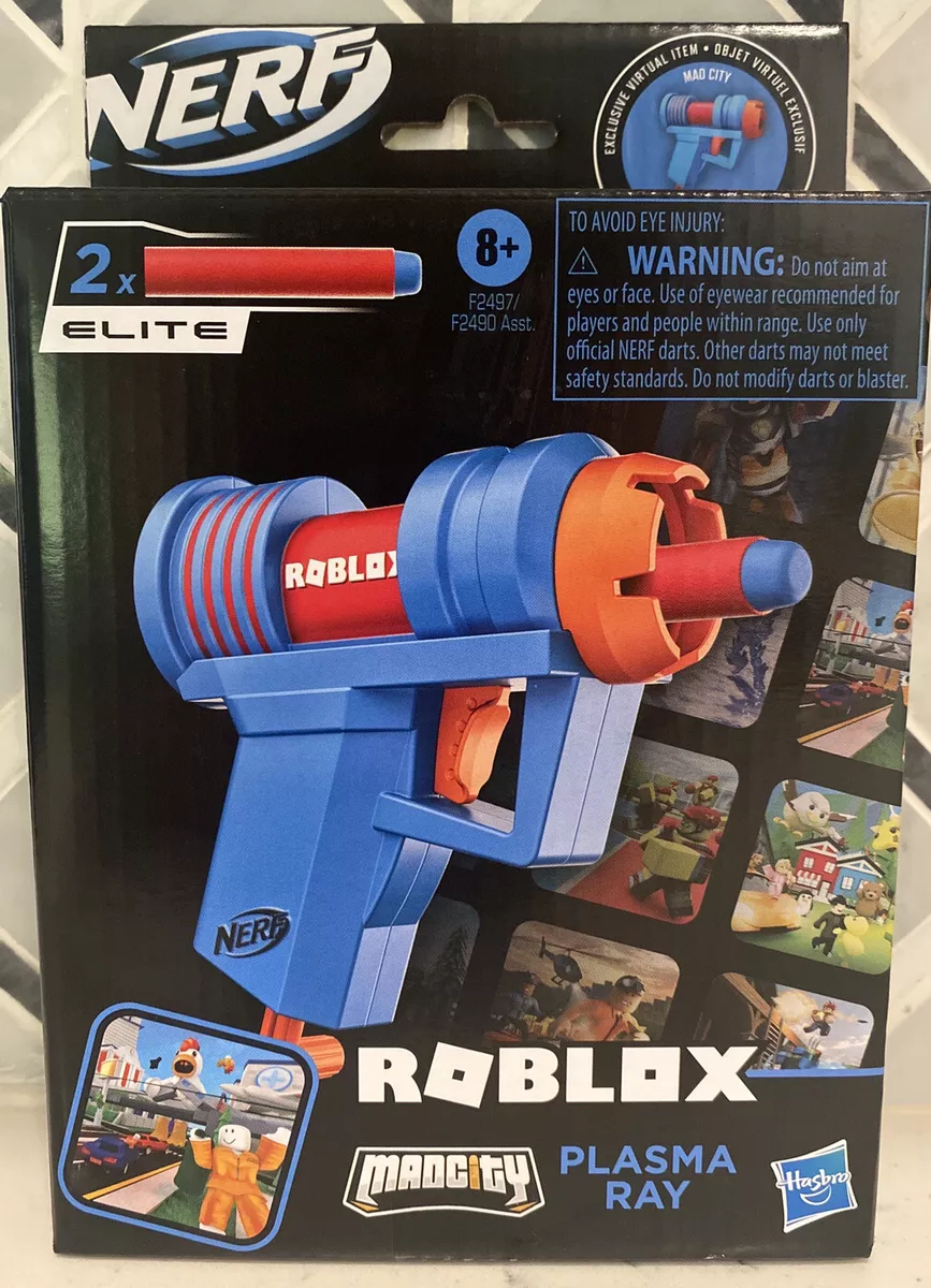 MAD CITY: PLASMA RAY BLASTER - Nerf X Roblox