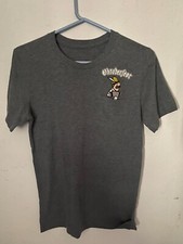 Oktoberfest Shirt Men Size Small Gray Accordion German pocket 17"pit 28" length
