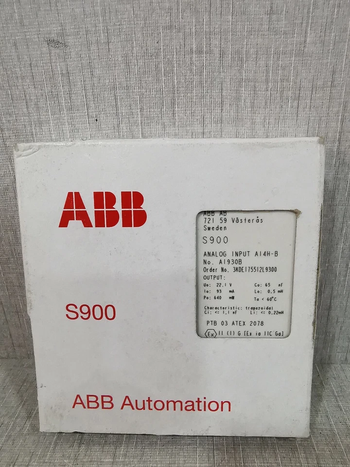 ABB S900 / AI930B ANALOG INPUT 3KDE1755I2L9300 - Image 2 of 4