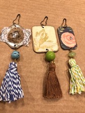 Junk Journal Dangles Trio
