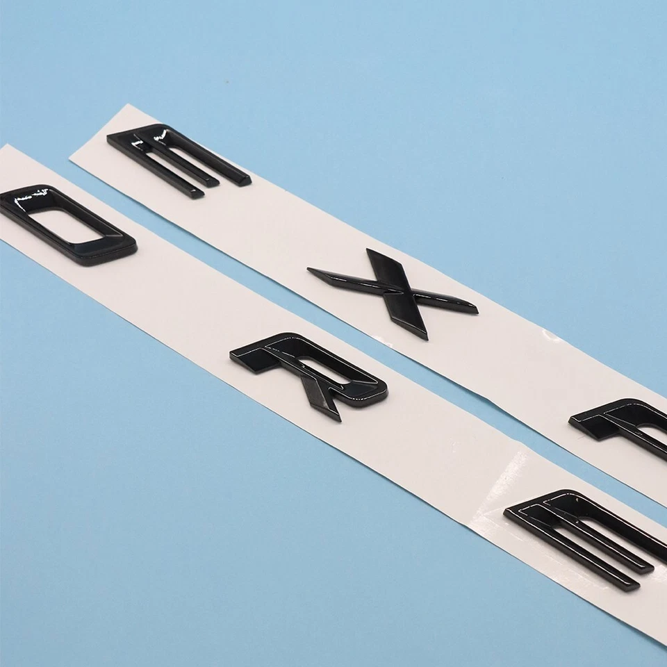 For 2011-2024 Explorer Sport Pkg Gloss Black Outline Hood Emblem Letters Decal - Изображение 4 из 4