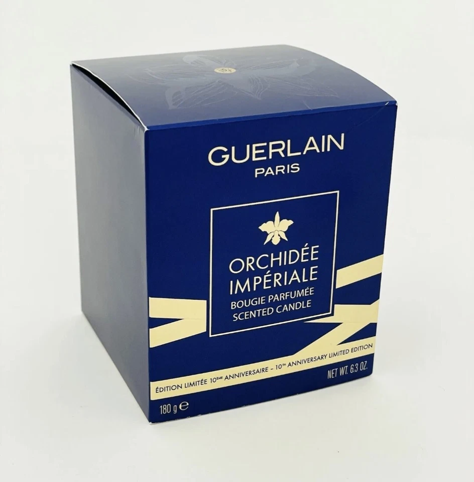 GUERLAIN ORCHIDEE IMPERIALE Perfume Scented Candle 180g - 100% AUTHENTIC - Image 2 of 2