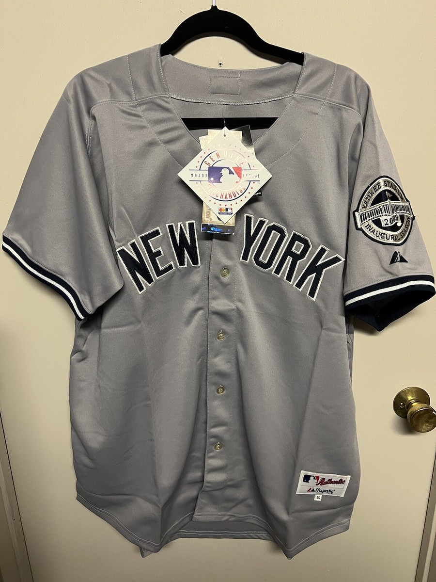 NEW YORK ユニフォーム Majestic グレー Men's Majestic Gray New York Yankees Road Flex Base