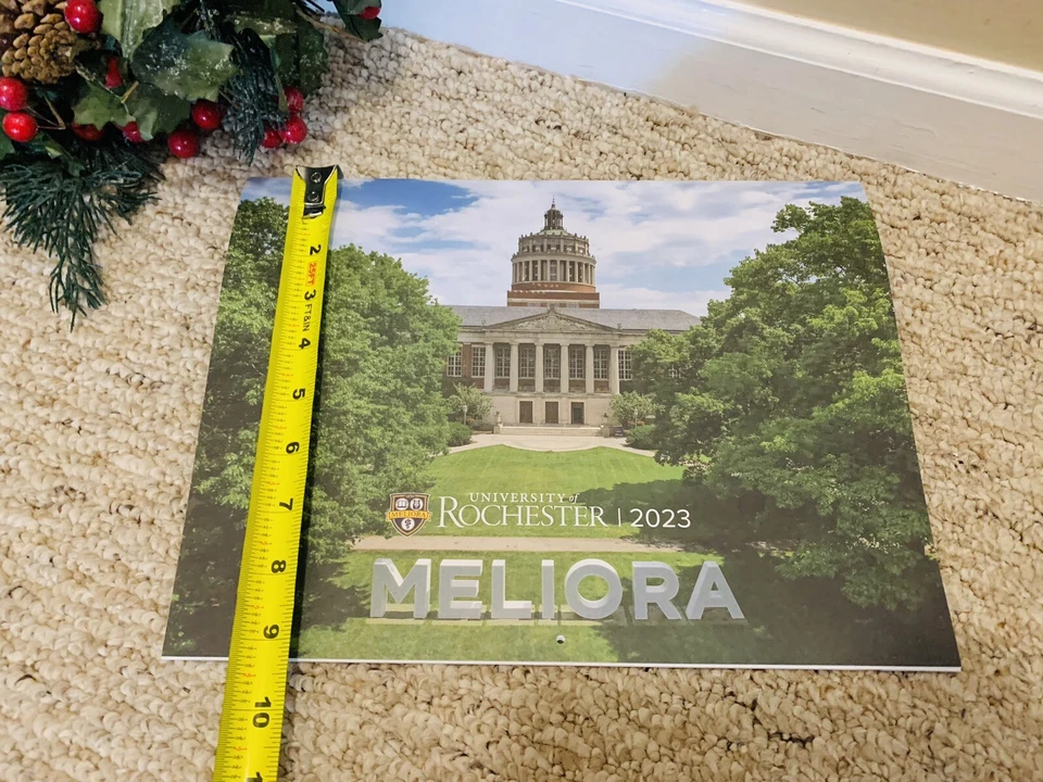 University of Rochester Academic Calendar 2023 Meliora Hanging Wall Calendar  NEW | eBay