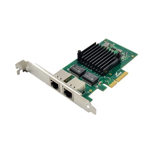 Carte réseau double Gigabit PCIe X4 Intel82576 - Photo 2/6