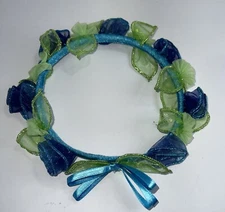 Halloween 1P Women Girls Wedding beach Bohemian/Fairy Flowered Crown Hair  Tiara