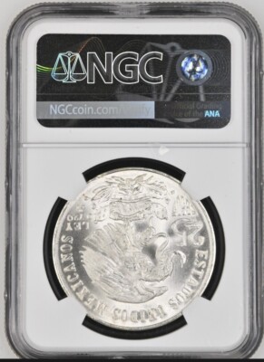 Mexico 1968 25 Pesos Mint Error NGC MS 67 Olimpic Games