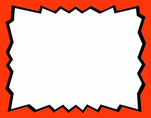 RETAIL SALE SIGNS Starburst Price Display Signs-Fluorescent Orange-50 pcs-5.5x7