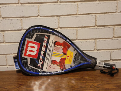 Wilson Xpress Titanium Racquetball Racquet Model No. R0070U 3 7/8 Blue ...
