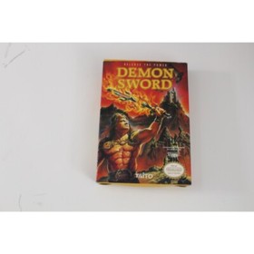 Vintage Nintendo NES Taito Demon Sword Video Game - Complete in Box