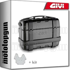 GIVI CASE BLACK TRK33B + MOUNT MOTO GUZZI V7 ...