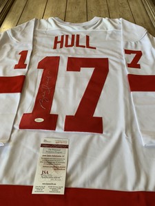 brett hull autographed jersey