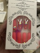 press on nails long coffin